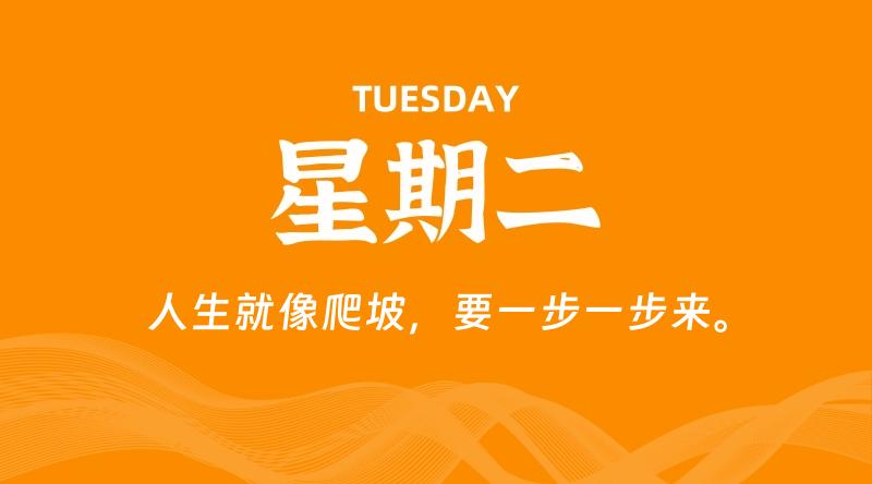 02月11日，星期二, 每天60秒读懂全世界！