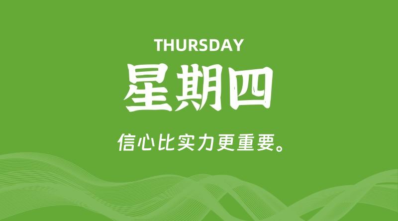 03月06日，星期四, 每天60秒读懂全世界！