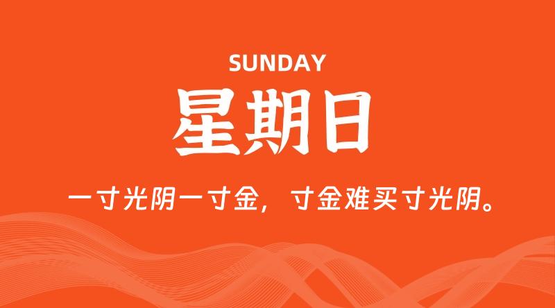 03月16日，星期日, 每天60秒读懂全世界！