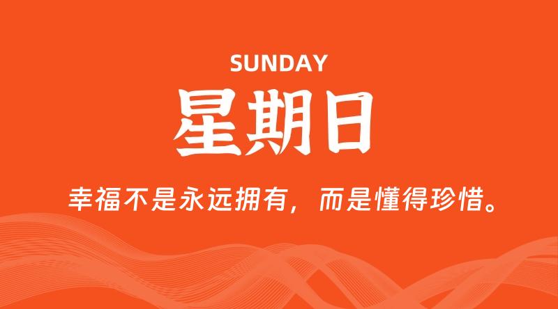 09月07日，星期日, 每天60秒读懂全世界！