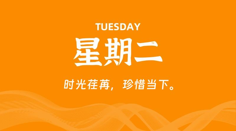 04月21日，星期二, 每天60秒读懂全世界！