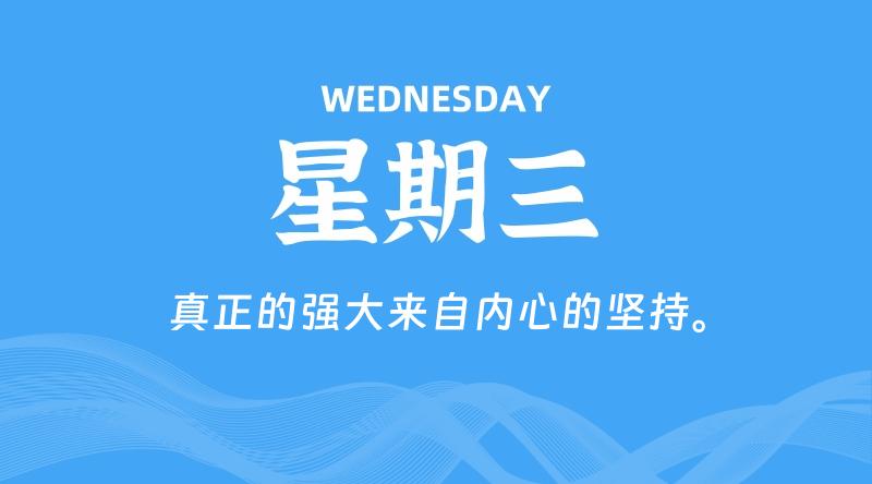 07月08日,星期三, 每天60秒读懂全世界! 1 07月08日,星期三, 每天60秒读懂全世界!