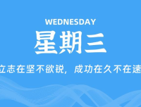 03月18日，星期三, 每天60秒读懂全世界！