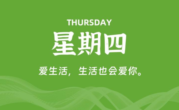 02月26日，星期四, 每天60秒读懂全世界！