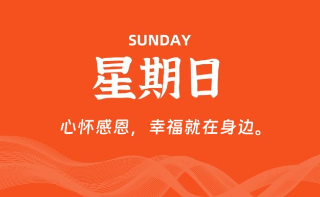 03月01日，星期日, 每天60秒读懂全世界！