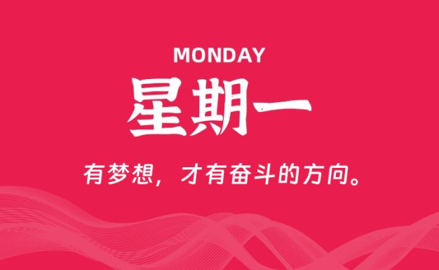 06月15日，星期一, 每天60秒读懂全世界！
