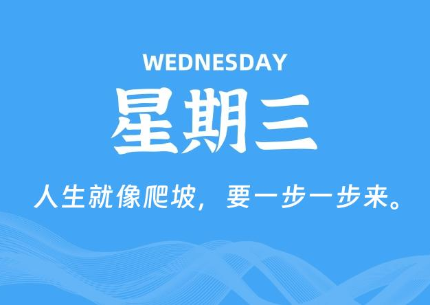 02月12日，星期三, 每天60秒读懂全世界！