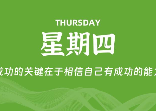 02月27日，星期四, 每天60秒读懂全世界！