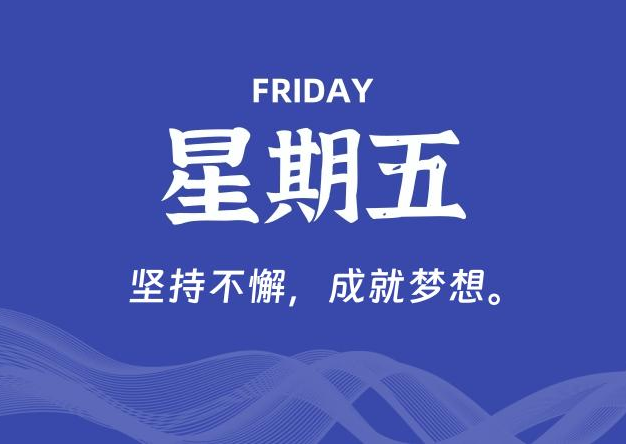 03月21日，星期五, 每天60秒读懂全世界！