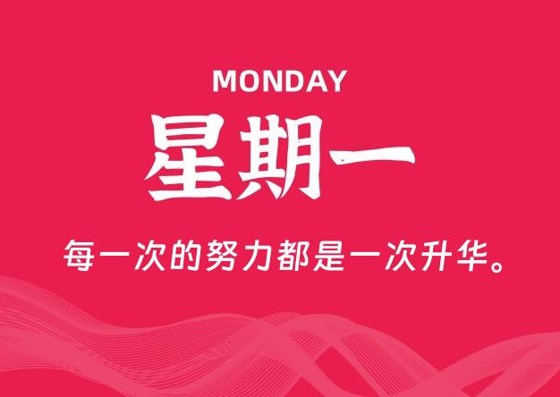 06月09日，星期一, 每天60秒读懂全世界！
