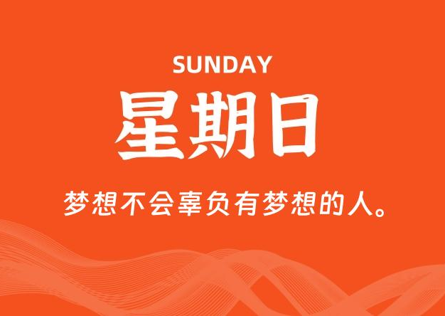 12月07日，星期日, 每天60秒读懂全世界！