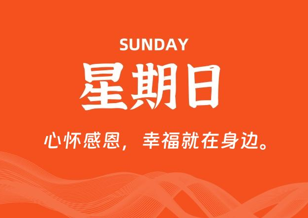 03月01日，星期日, 每天60秒读懂全世界！