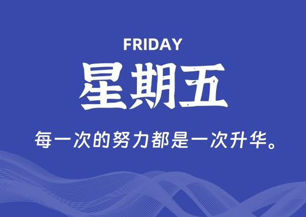 03月06日，星期五, 每天60秒读懂全世界！